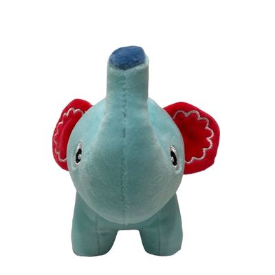 Μπλε γεμισμένο ελέφαντας ζωικό δώρο βελούδου τιμών 15CM Φίσερ για τα παιδιά
