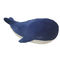 Παιχνίδι γιγαντιαίας γέμισης φάλαινας Μεγάλο δώρο για διακόσμηση σπιτιού Λούτρινο παιχνίδι BSCI Audit