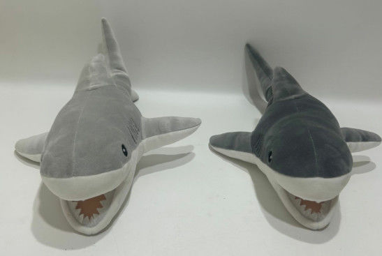 Καρχαρίας Δίχρωμα γκρι και μαύρα παιχνίδια για ζώα της θάλασσας 2023 Καυτά σε πωλήσεις Παιδιά/Παιδιά σαν δώρα