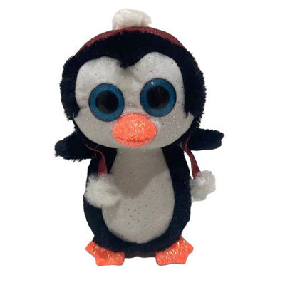 18cm γεμισμένη ζωική επανάληψη καταγραφής 7,09 ίντσας Χριστουγέννων παιχνιδιών βελούδου Penguin