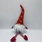 X'Mas Thanks Giving Day Gifts Κόκκινο βελούδινο Gnome γεμιστό παιχνίδι 30cm με μακριά γενειάδα