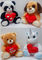 4 το δώρο Teddy παιδιών ASSTD αντέχει/Uuicorn/Panda/παιχνίδι βελούδου σκυλιών λατρευτό
