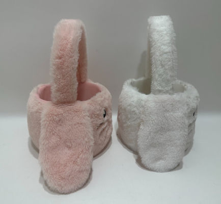 Ζεστό Πώληση Πάσχα Cute&Pretty Ροζ &White Plush Bunny Basket Παιχνίδι