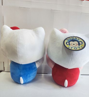 Διπλόχρωμο Peekaboo Hello Kitty Εκπαιδευτικό Παιχνίδι Καλύτερο Δώρο για Παιδιά Βελούδινο Παιχνίδι