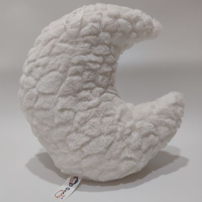 Βελούδινο Παιχνίδι Ύπνου Φεγγάρι με Εφέ Αναπνοής και Φως LED για Παιδιά