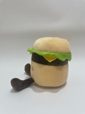 7 PCs Assorted Burger Plush Toys, Γλυκά ζωάκια για παιδιά και διακόσμηση σπιτιού