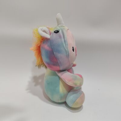 Cute Pig Plush Toy in Unicorn Costume Soft and Colorful Stuffed Collection