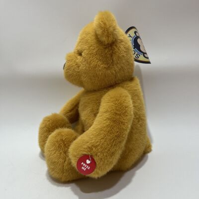 Breathing Light Sleep Soothing Teddy Bear Plush Toy Brown Sleeping Bear Pillow Baby Sleep Aid